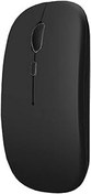 Resim Microcase 1600 DPI Şarj Edilebilir 2.4 GHz Çift Modlu Bluetooth Kablosuz Mouse - AL2675 Siyah 