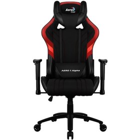 Resim Aerocool Alpha Aero 1 Ae-Aero1Br Siyah/Kırmızı Oyuncu Koltuğu 