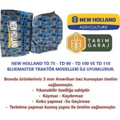 Resim New Holland Td 75-90-100 Ve 110 Bluemaster Traktör Kılıfı Branda Sadece Çamuluk Kılıfı 
