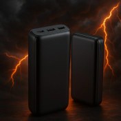 Resim 30.000MAH Solar Şarjlı Taşınabilir Powerbank | LED Ekranlı Yüksek Kapasiteli Harici Batarya 
