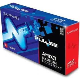 Resim Sapphıre Radeon Rx 9070 Xt Pulse Gamıng 16GB Gddr6 256BIT Amd Ekran Kartı 