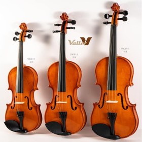 Resim Valler VK411 3/4 (10-13 Yaş) Parlak Cilalı Keman 