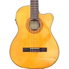 Resim Miguel Angela MA5CE-N Naturel Elektro Klasik Gitar (Kılıf ve Pena) 