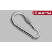 Resim Epilons Vidalı Karabina, Kanca, Çengel 8mm - 2 Adet 