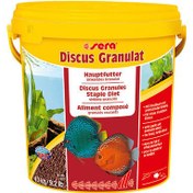 Resim Sera Discus Granulat Granül Balık Kova Yemi 10 Lt ( 4,2 Kg ) 