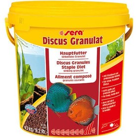 Resim Sera Discus Granulat Granül Balık Kova Yemi 10 Lt ( 4,2 Kg ) 