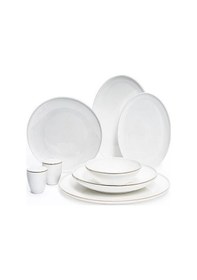 Resim Maxx Doria Rosa Gold 6 Kişilik 29 Parça Yemek Takımı Pa2059 Beyaz 