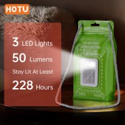 Resim Hotu Su Aktifleştirilen LED Kamp Lambası - Taşınabilir, Pilsiz Tuzlu Suya Dayanıklı, Ayarlanabilir Parlaklık, 9.91 cm x 19.81 cm, 50 Lümen, 288 Saat Sürekli Kullanım, Kamp, Acil Durumlar ve Açık Hava Maceraları İçin İdeal, Kamp Aksesuarları 