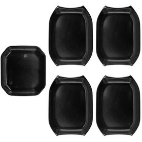 Resim Homyl 5x Kapı Kase Kolu Koruyucu Sticker Jeep 2018 - 2023 Siyah 