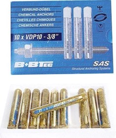 Resim B+b Tec Vdp 16x95 Normal Tip Kimyasal Dübel 