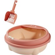 Resim Suntek Kedi Kumu Kutusu Pet Kum Tavası, Yavrusu Kitty Küçük 