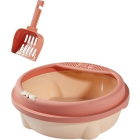 Resim Suntek Kedi Kumu Kutusu Pet Kum Tavası, Yavrusu Kitty Küçük 