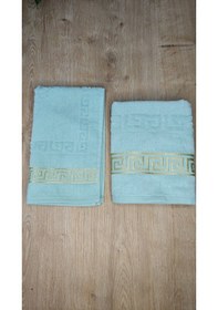 Resim 4 Parça Banyo Set 50x90 - 30x50 Turuncu 
