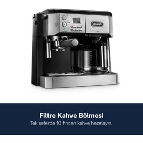 Resim Delonghi Bco431.S Combı Barista Tipi Kahve Makinesi 