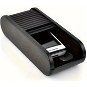 Resim Xuweiwei Siyah 1 Adet Araç Konsolu Para Saklama Kutusu, Desenli Tasarım, Kapaklı Ve Ergonomik Tutacak 