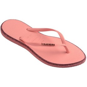 Resim Havaianas Slim Point Glitter Pembe Kadın Parmak Arası Terlik-14152 