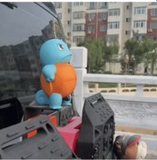 Resim Gebibd Su Püskürten Squirtle Araba Aksesuarı, 16cm, Eğlenceli Oyuncak 