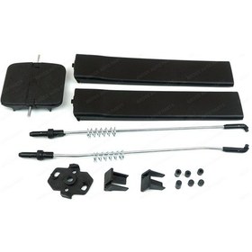 Resim Vw T5 Caravelle için Yan Sürgülü Cam Tamir Seti 7h0847781b N11.20042 