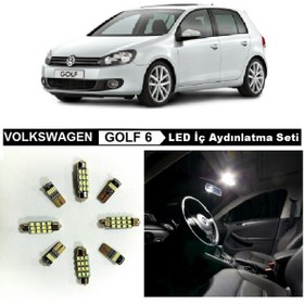 Resim Fardoktoru Vw Golf 6 Led Iç Aydınlatma Ampul Seti 