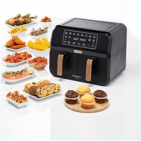 Resim Kenwood HFP70.000BK Dual Air Fryer BK Copper 