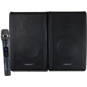 Resim Shile Kx-2 El Mikrofonlu Kumandalı Usb, Sd ve Bluetooth Taşınabilir Hoparlör 