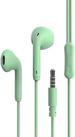 Resim Zipax Galaxy M10 M14 M20 M23 M30 M30s ile Uyumlu 3,5mm Kulaklık Zor-ER06, Yeşil 