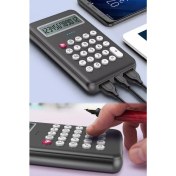 Resim Utelips 8000 Mah Hesap Makinesi & Powerbank Sarj Güç Bankası Universal Öğrenciler Hafif Nazik Iş 
