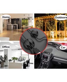 Resim Epazzar Banyo Mutfak Tezgah Üstü Kablo Organizeri 16 Parça Kanal 