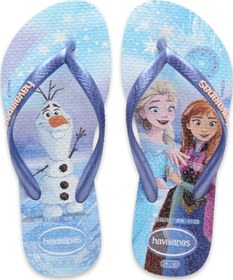 Resim Havaianas 4123328 Kids Slim Princess Parmak Arası Açık Mavi Kız Çocuk Terlik 