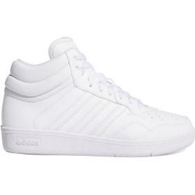 Resim adidas Hoops 4.0 Mid J Çocuk Beyaz Basketbol Ayakkabısı JI3476 