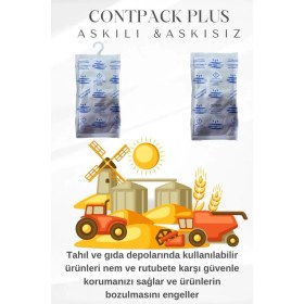 Resim Nemtut Contpack Plus Askısız Nem Alıcı Rutubet Engelleyici Konteyner Kurutucu 20 Adet 7600 Gr. 