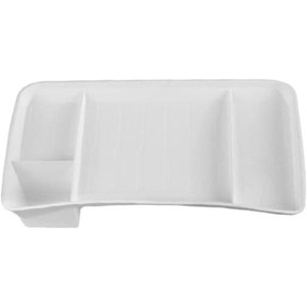 Resim Suntek Tesla Model 3 Y İçin Orta Konsol Dash Tepsisi Beyaz 