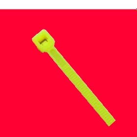 Resim Renkli Kablo Bağı Plastik Cırt Kelepçe 8x380 Sarı 100 Adet 