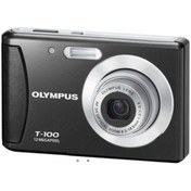 Resim Olympus T-100 Kompakt Fotoğraf Makinesi (Distribütör Garantili) 