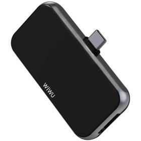 Resim Alpha T5 Pro 4 in 1 Type-C Hub HDMI 4K + 3.5 mm Aux + USB 3.0 Çoğaltıcı Adaptör 