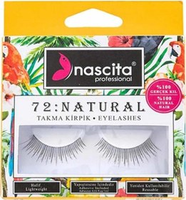 Resim Nascita Takma Kirpik Doğal Kıl Naseye000072 