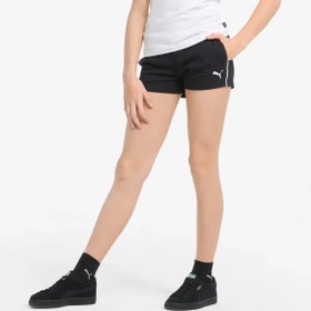Resim Puma Modern Sports Shorts Siyah Kız Çocuk Şort 