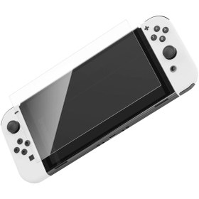 Resim Nintendo Switch Oled Ekran Koruyucu Temperli Cam 