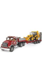 Resim Bruder Mack Granite Jcb Tasıyan Tır BR02813 