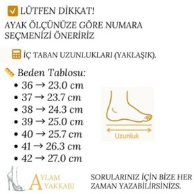 Resim Aylam ayakkabı ÖZEL BÜYÜK NUMARA LAZER TAŞLI FILE TOPUKLU ABİYE AYAKKABİ 