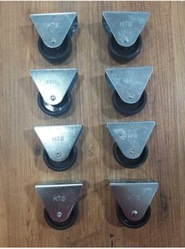 Resim ARON Hts104 Tekerlek Sehpa Masa Büro Ofis Mobilya Tekeri 67mm 8'li Set 