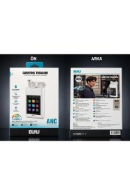 Resim Aless Buku Powerbank'lı Amoled Ekranlı Kulaklık 8000MAH 