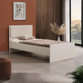 Resim Cozy Genç Odası Takımı | Karyola Dolap Çalışma Masası Seti 