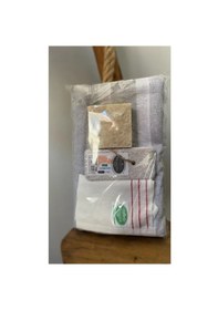 Resim Gelin Damat Hamam Banyo 4'lü Set 