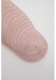 Resim DeFacto Kız Bebek Patikli Beli Lastikli Basic Düz Triko Pantolon C9758A524WNPR345 
