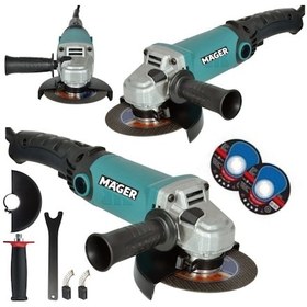 Resim Mager Mgr10125m Taşlama Makinesi 125mm 11000 Rpm 