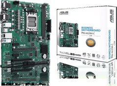 Resim Asus MB Pro A620M-C-CSM AMD A620 AM5 DDR5 6400 MHz Masaüstü Anakart 