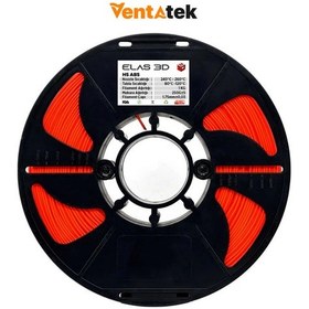 Resim Elas 3d Turuncu Hs Abs Filament - 1.75mm - 1 Kg Turuncu 