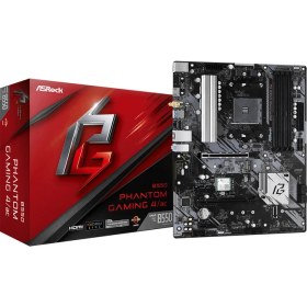Resim Asrock B550 Phantom Gaming 4/ac Am4 Atx 128 GB Ddr4 90-MXBDZ0-A0UAYZ Anakart 