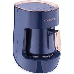 Resim Korkmaz A865-02 Otantik Sütlü ve Sade Türk Kahve Makinesi 